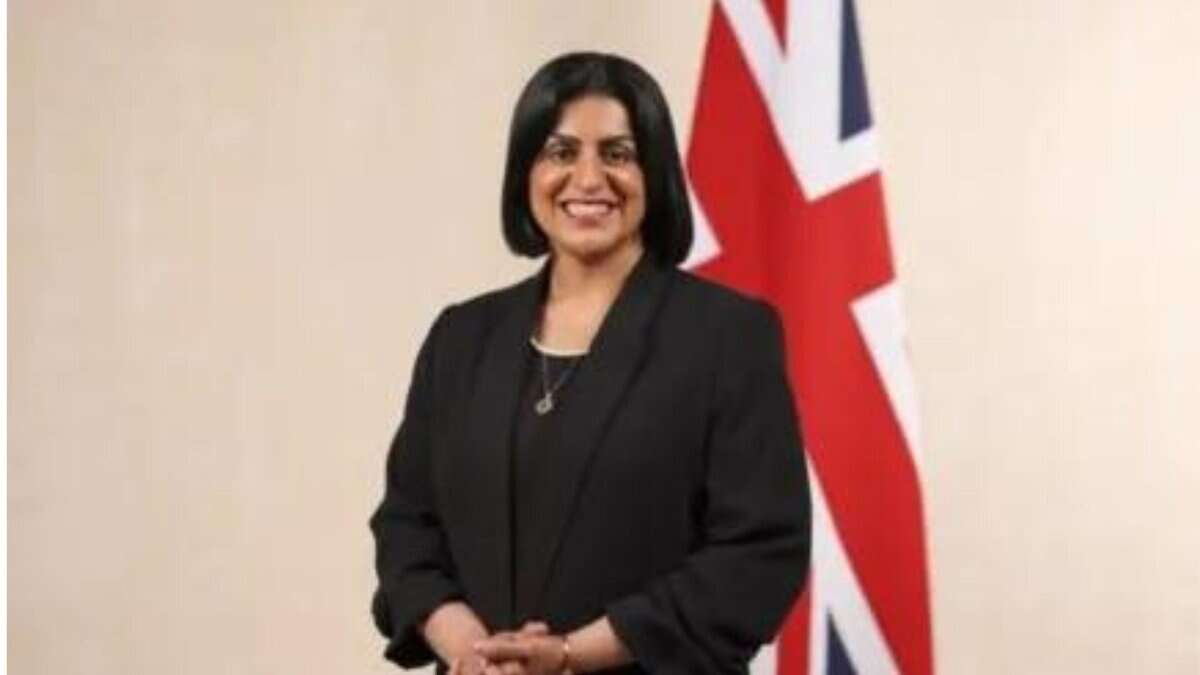 UK home secretary Shabana Mahmood