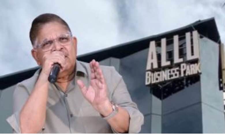 Allu Aravind and the Allu Business Park