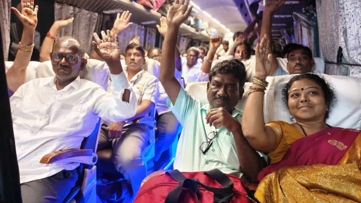Stranded natives of Andhra Pradesh evacuated from Nepal