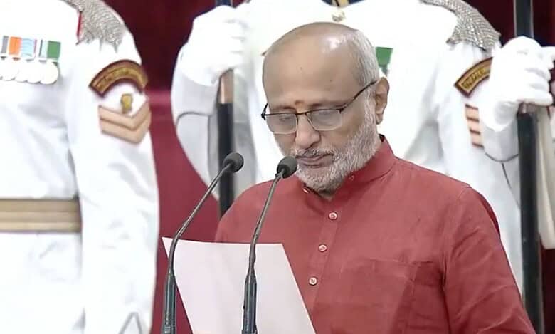 CP Radha Krishnan takes oath as Vice President of India