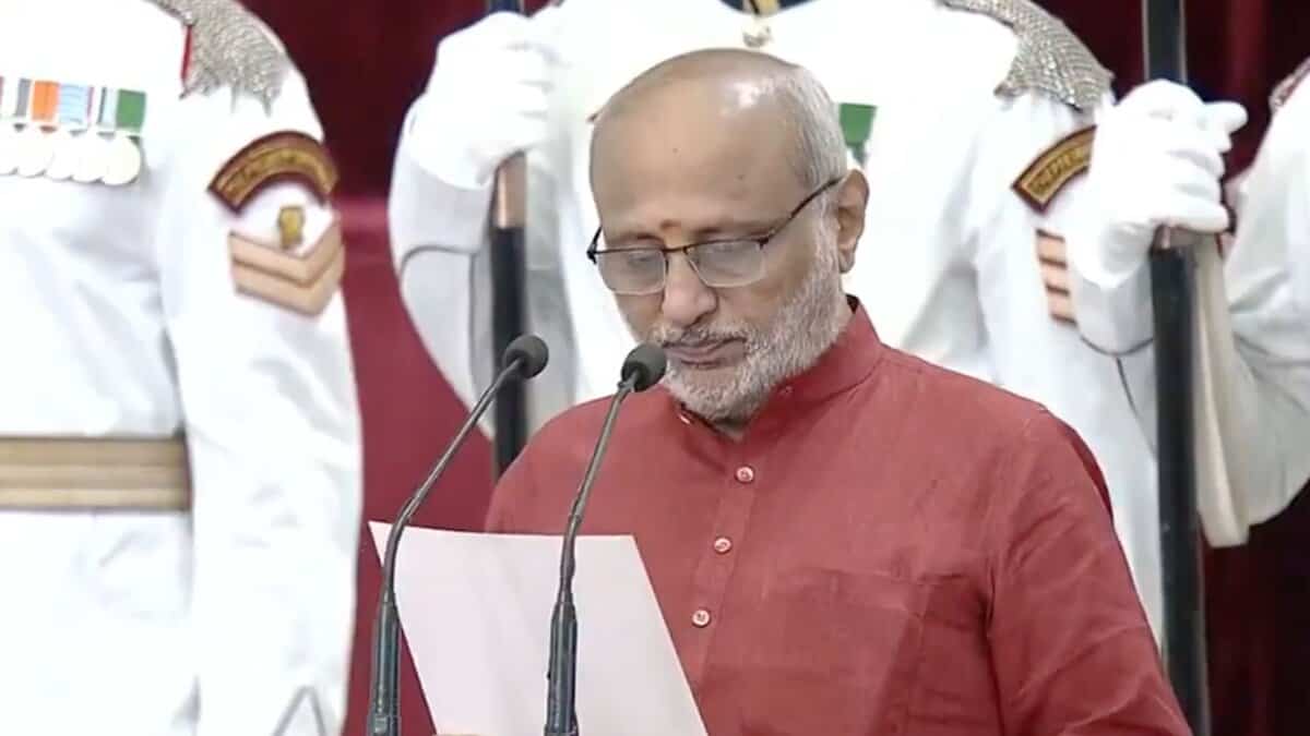 CP Radha Krishnan takes oath as Vice President of India