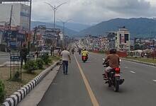 People resume work after curfew is lifted in Kathmandu
