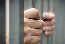 A representational image of an arrested person