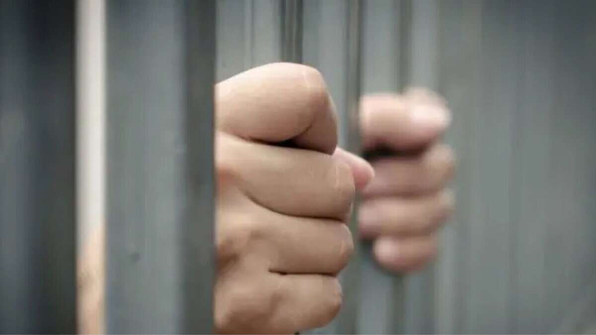 A representational image of an arrested person