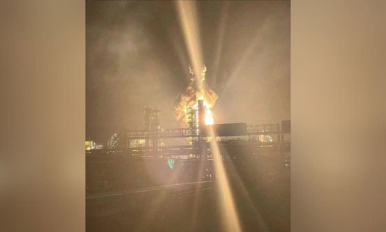 Ukraine attacked Russia's Kirishi refinery on late Saturday night