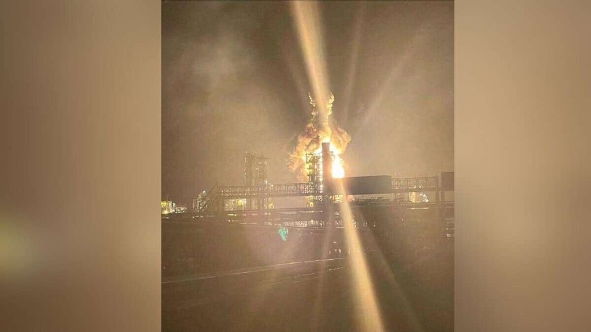 Ukraine attacked Russia's Kirishi refinery on late Saturday night