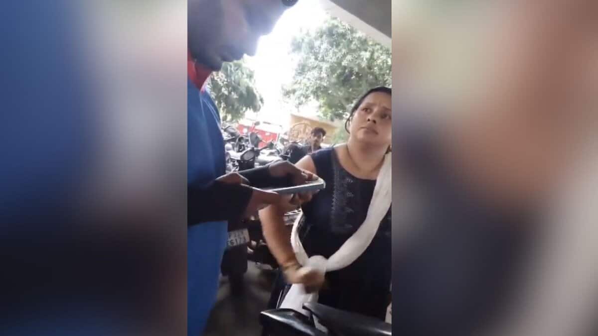 Road rage in Uttar Pradesh