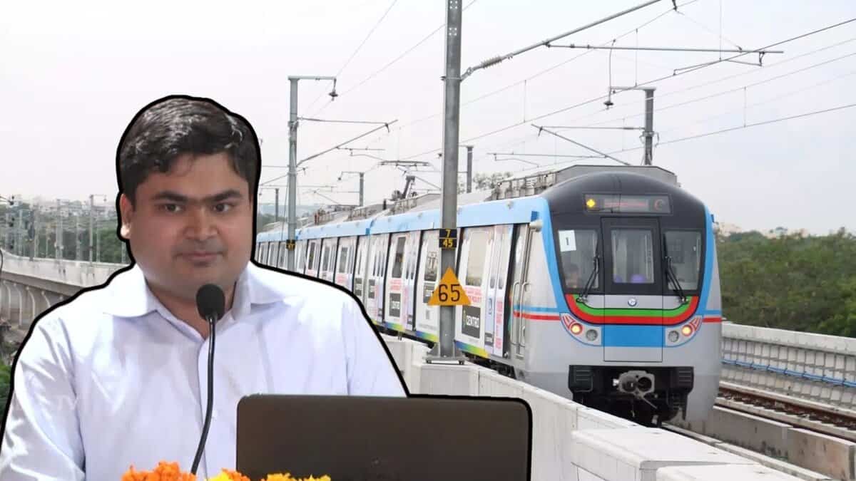 Sarfaraz Ahmad is the new managing director for Hyderabad Metro