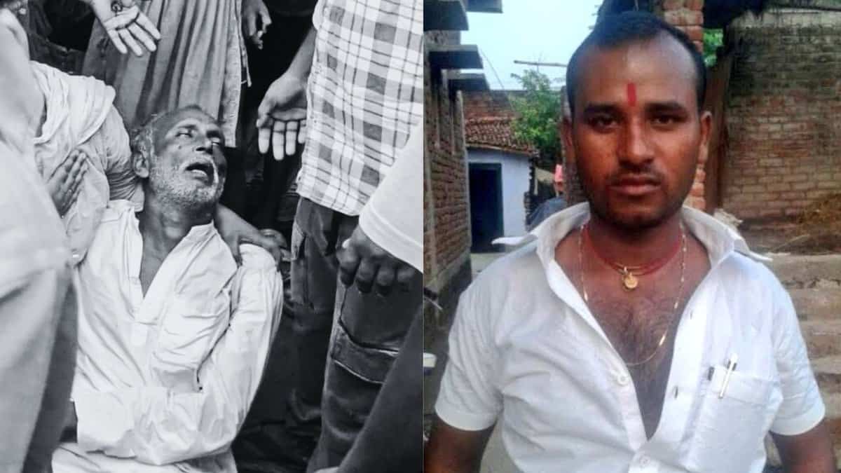 Mohammed Mohsin (left) was beaten to death by Vicky Patel (right)over Rs 5/-