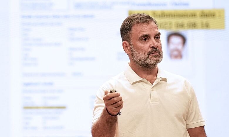 Leader of Opposition in the Lok Sabha and Congress leader Rahul Gandhi. (PTI Photo/Salman Ali)
