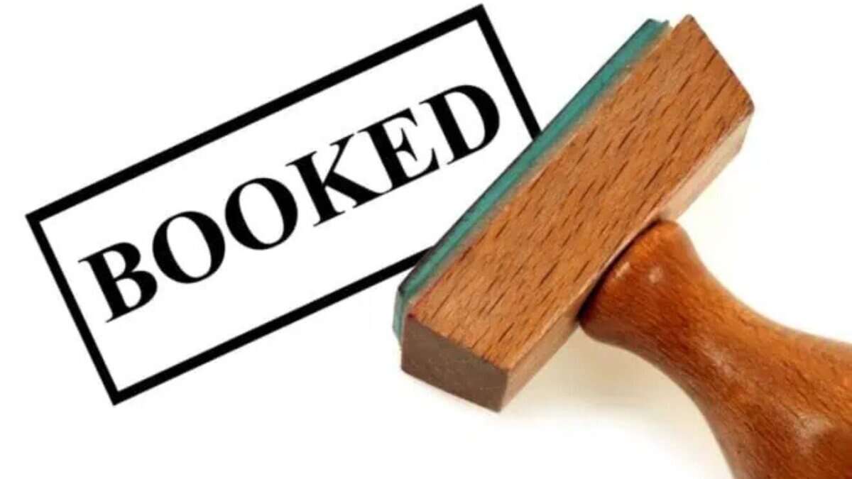 Representational image used to depict a case being booked