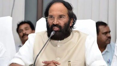 Telangana Civil supplies minister N Uttam Kumar Reddy