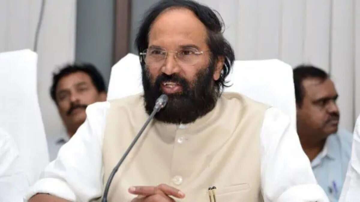 Telangana Civil supplies minister N Uttam Kumar Reddy