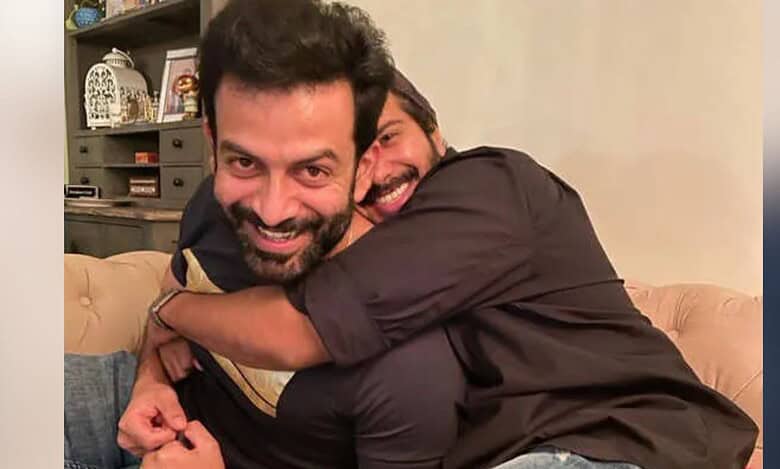 Prithviraj and Dulquer Salmaan