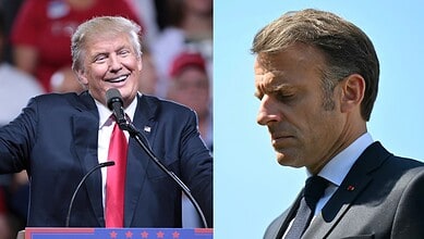Trump Macron