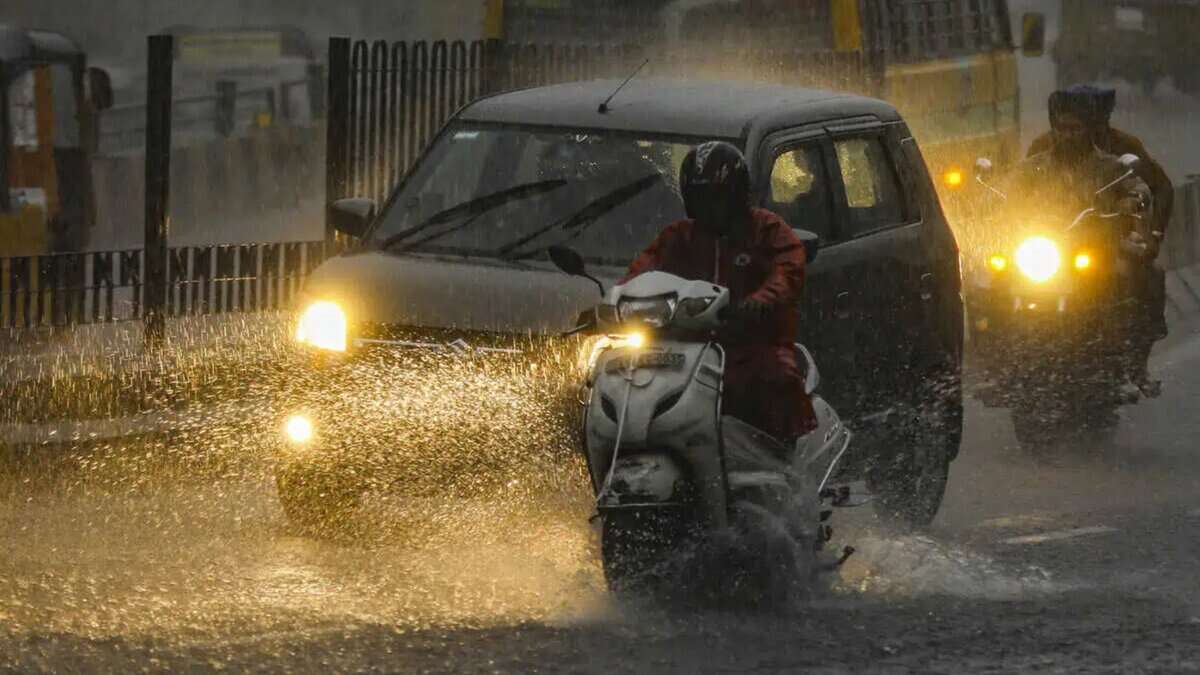 heavy rain