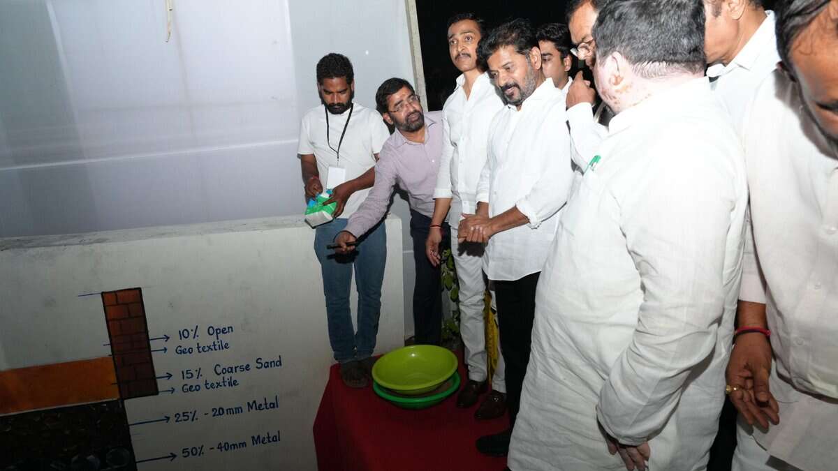 Telangana CM Revanth Reddy inaugurated six new STPs for Hyderabad