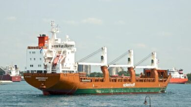 A Cargo Ship attacked in Yemen