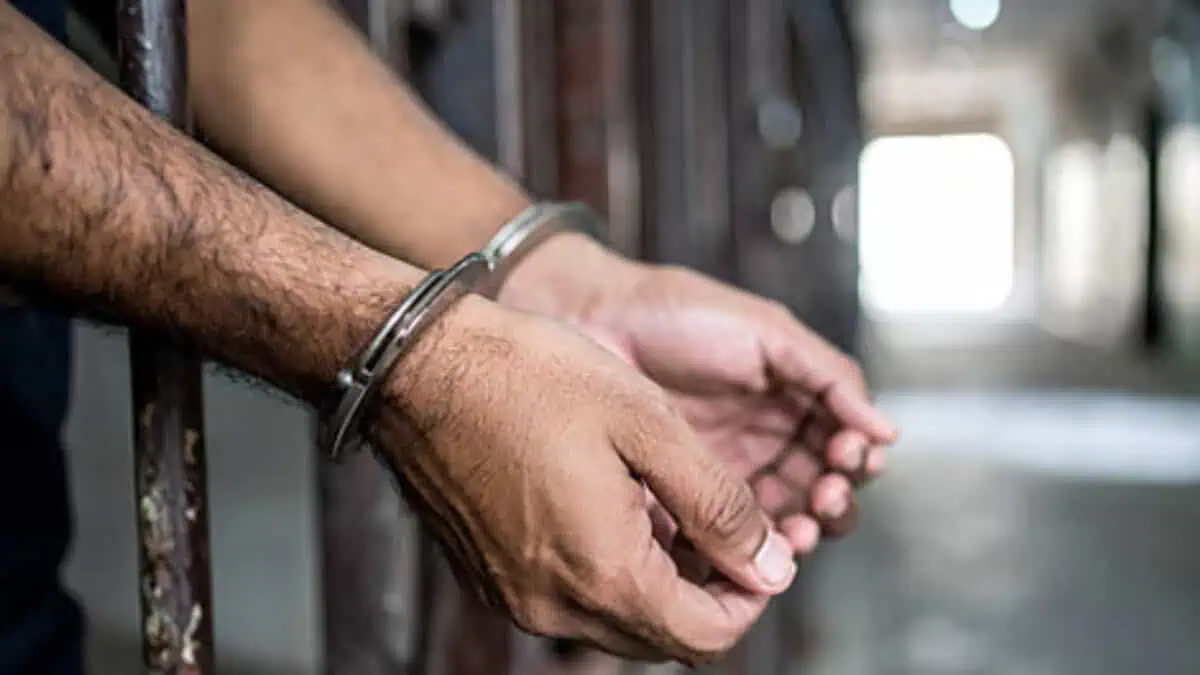 arrested