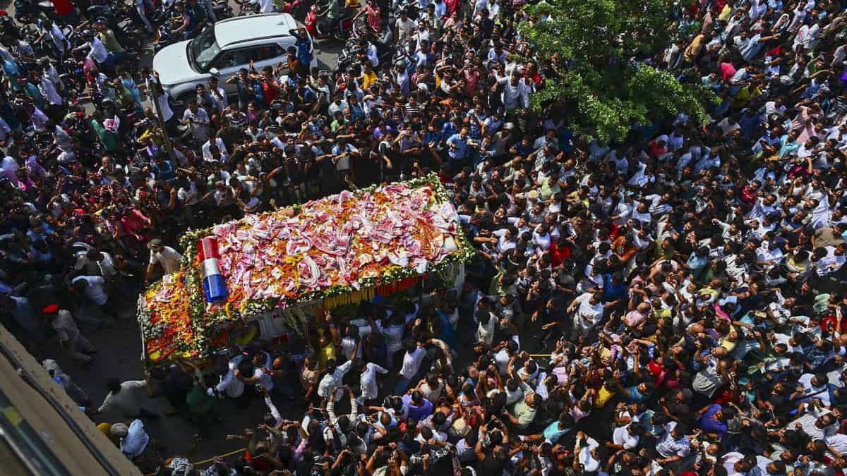 Mortal remains of Zubeen Garg in Guwahati