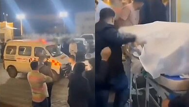 Hyderabad groom greeted by ambulance, mint garland