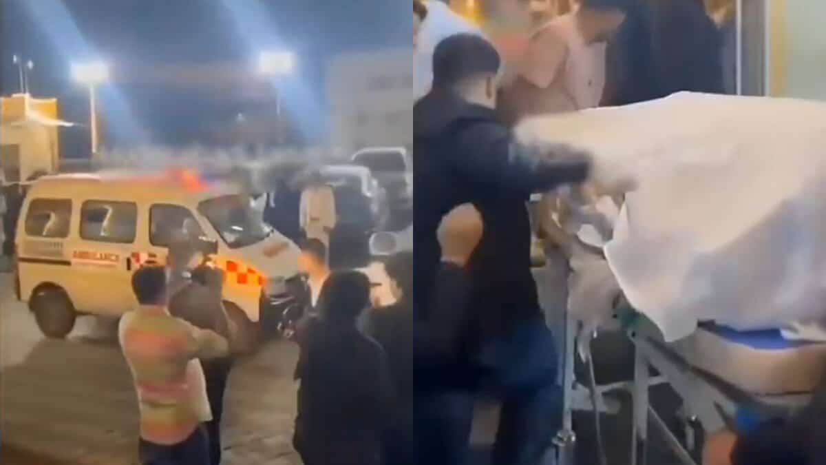 Hyderabad groom greeted by ambulance, mint garland