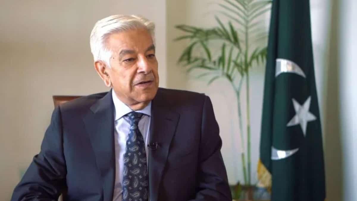 Pakistan Defence minister Khawaja Asif