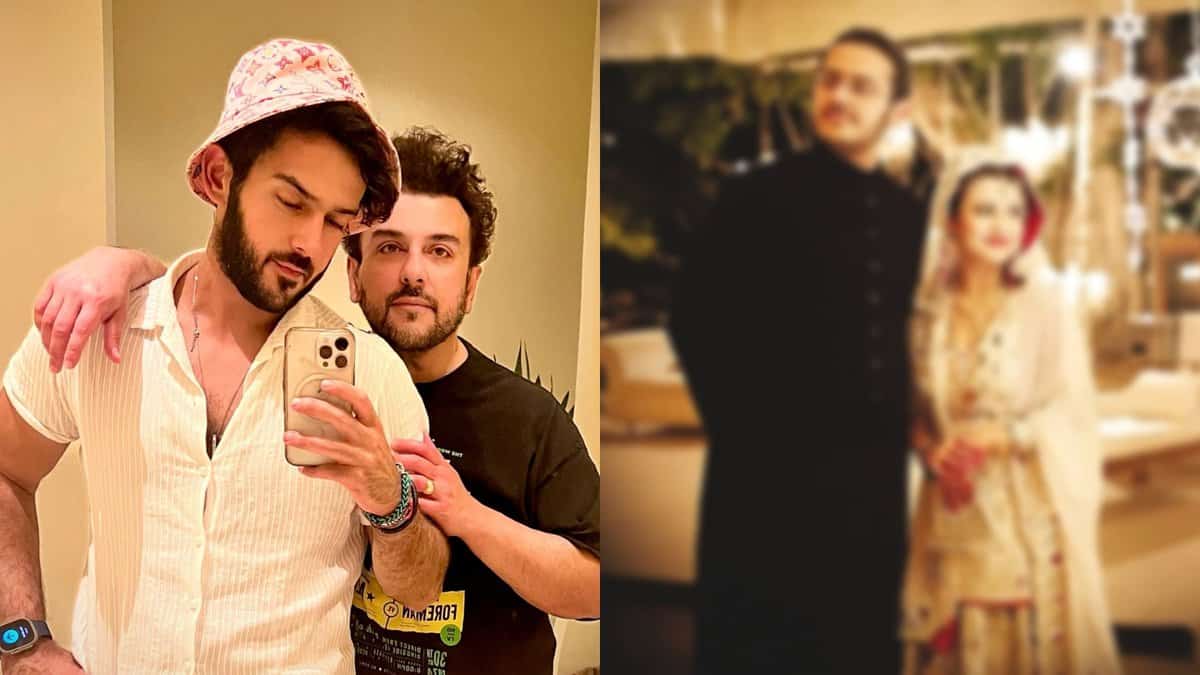 Azaan Sami Khan and Adnaan Sami
