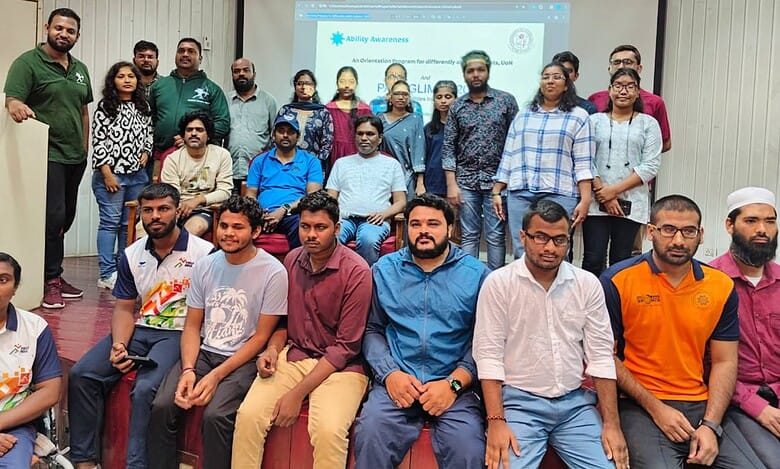 University of Hyderabad welcomes new batch of differently abled students