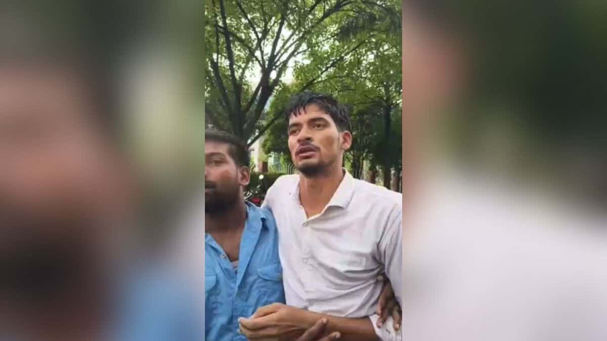 Students at the Babasaheb Bhimrao Ambedkar University were allegedly attacked by ABVP over their objection to a puja on campus.