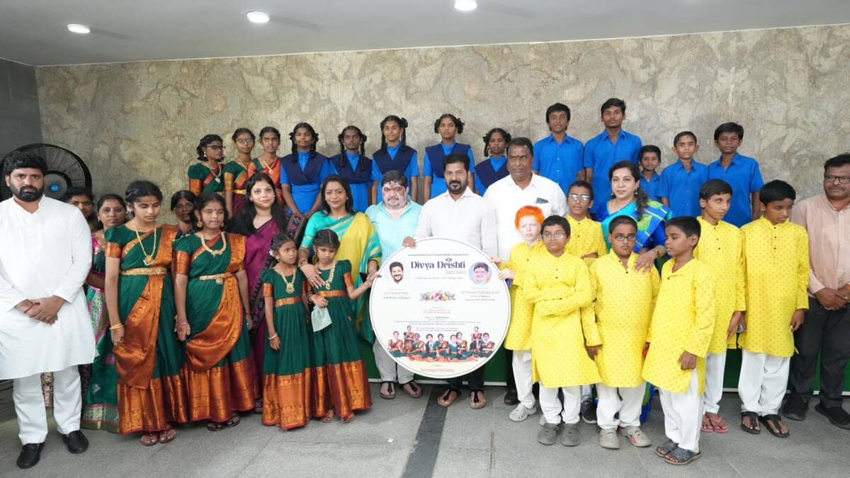 Visually impaired students in Karimnagar get trained in music