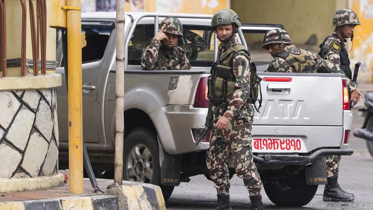 Aftermath of protests in Nepal