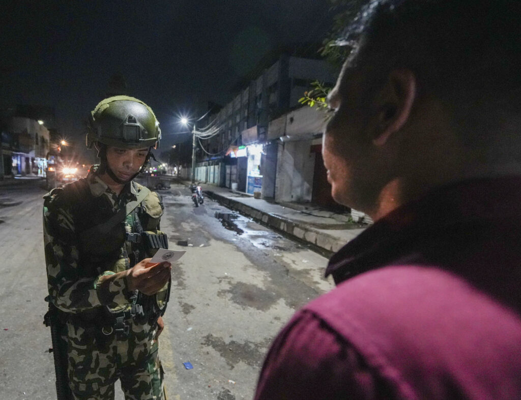Aftermath of protests in Nepal