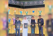 IT Minister Sridhar Babu at South Indian Business Achievers Awards (SIBA)