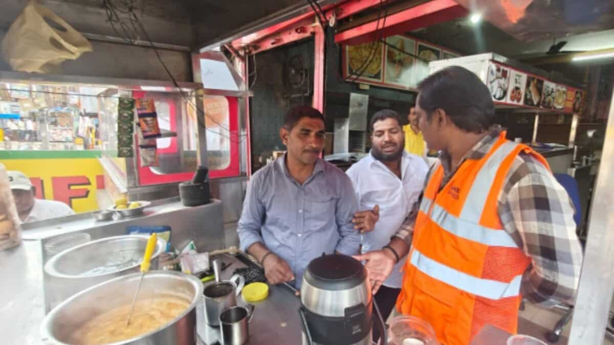 GHMC conducts food safety raids at tea points in Hyderabad
