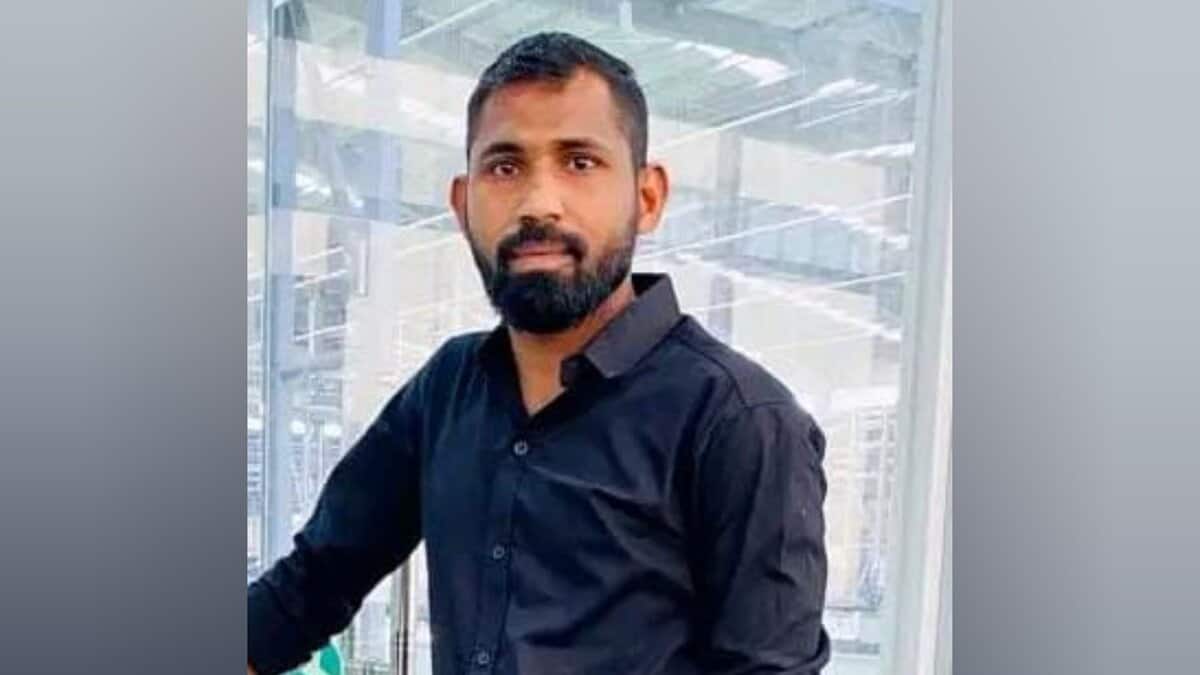 Ravi Kumar, a 30-year-old man from Telangana, who died in the UAE.