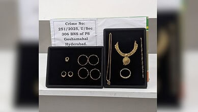 Hyderabad police recovers stolen gold jewelry