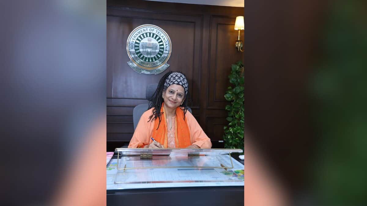 Charu Sinha, IPS assumes charge as Telangana ACB's Director General