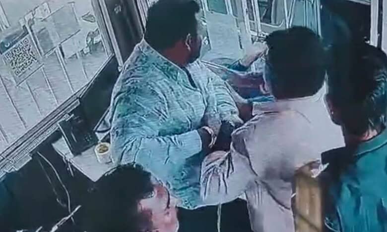 Video: BJP leader's son, friends assault toll booth staffer in Karnataka