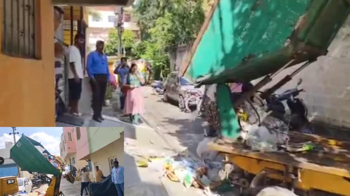 Bengaluru civic officials return garbage to habitual litterers