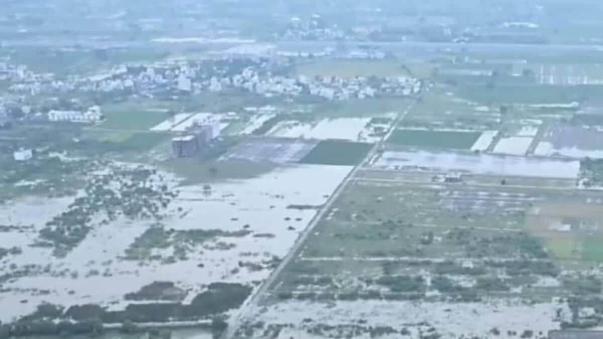 Cylone Montha causes massive destruction in Andhra Pradesh.