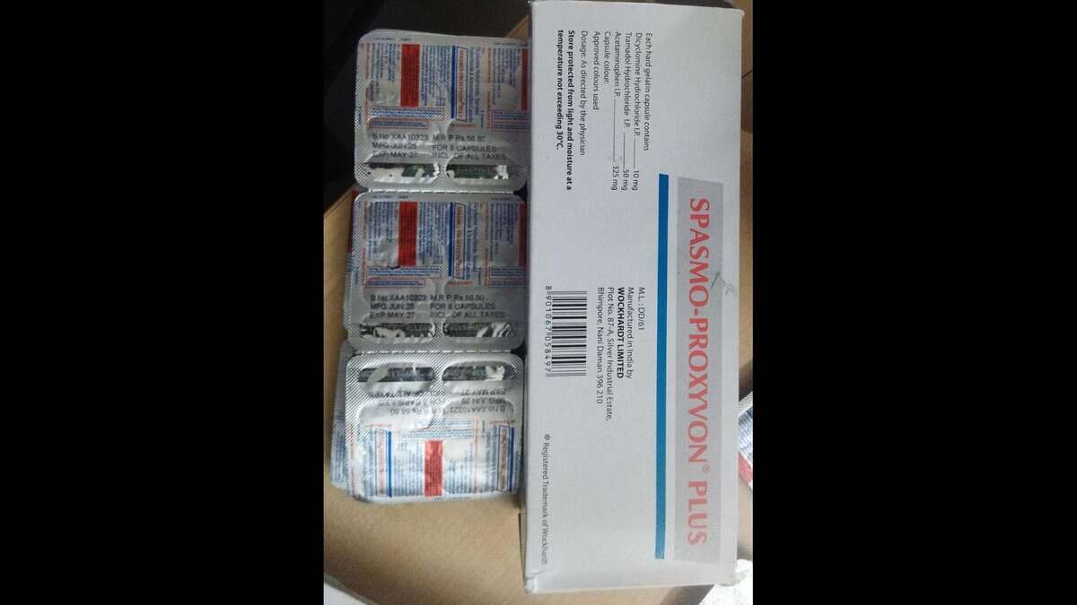 Spasmo-Proxyvon Plus Tablets