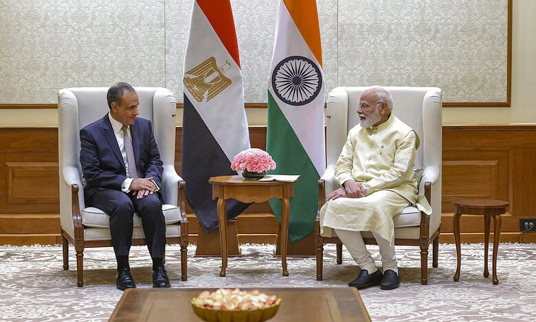 PM Modi meets Egyptian FM Badr Abdelatty