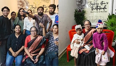 Former Kerala CPI(M) minister PK Sreemathy visits Kerala restaurant near EFLU targeted by Bajrang Dal activists.