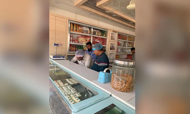 GHMC raids sweet shops ahead of Deepawali