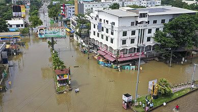 Cyclone Montha in Hanamkonda