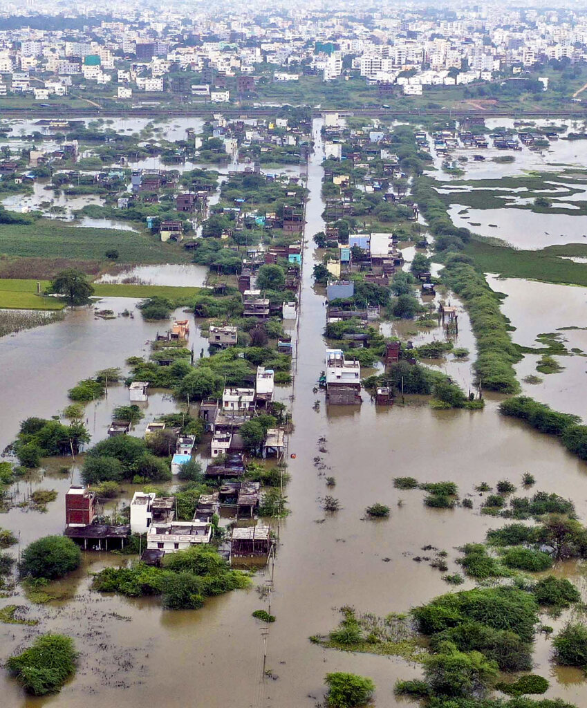 Cyclone Montha in Hanamkonda