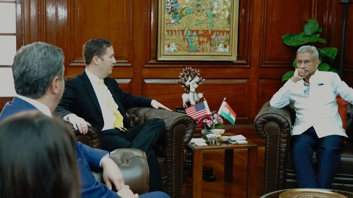 S Jaishankar meet Ambassador-designate Sergio Gor of the US
