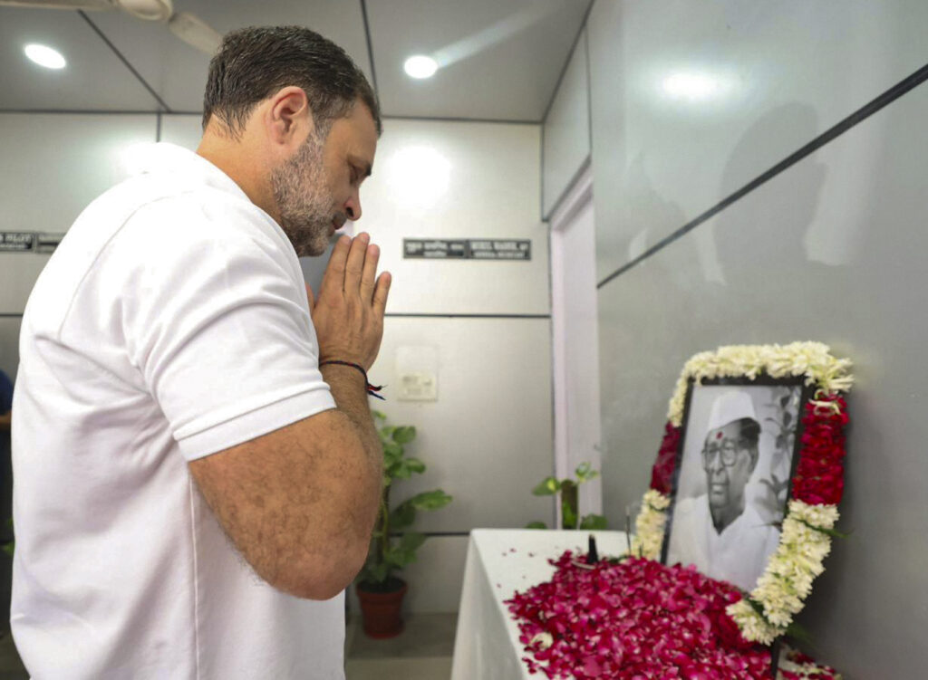 Sitaram Kesri's death anniversary