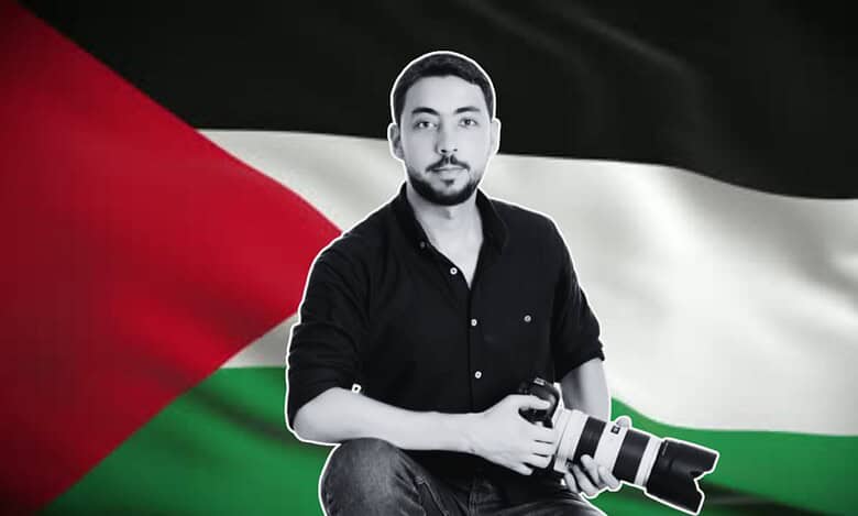 Palestinian photojournalist Yahia Barzak